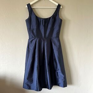 Sleeveless Scoop Neck Dessy Alfred Sung Dress D439